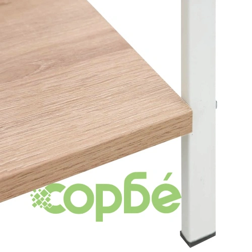 Библиотека с 5 рафта, дъб, 60x27,6x158,5 см, инженерно дърво ➤ топ цена ➤ sorbe.bg