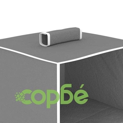 Окачени органайзери за дрехи, 2 бр, с 4 рафта, текстил  ➤ топ цена ➤ sorbe.bg