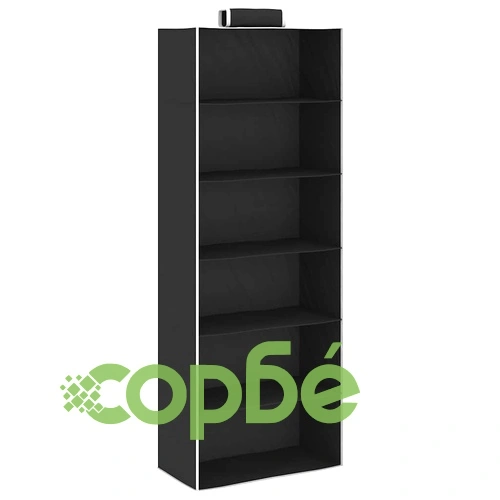 Окачени органайзери за дрехи, 2 бр, с 6 рафта, текстил ➤ топ цена ➤ sorbe.bg