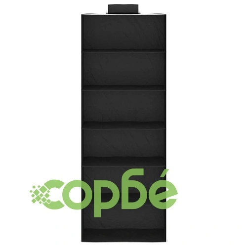 Окачени органайзери за дрехи, 2 бр, с 6 рафта, текстил ➤ топ цена ➤ sorbe.bg