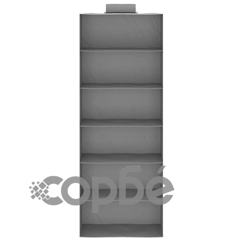 Окачени органайзери за дрехи, 2 бр, с 6 рафта, текстил ➤ топ цена ➤ sorbe.bg