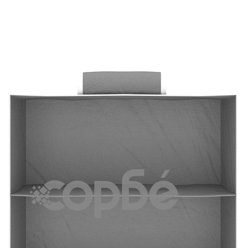 Окачени органайзери за дрехи, 2 бр, с 6 рафта, текстил ➤ топ цена ➤ sorbe.bg