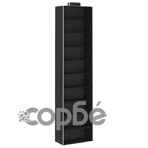 Окачени органайзери за дрехи, 2 бр, с 10 рафта, текстил ➤ топ цена ➤ sorbe.bg