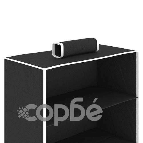 Окачени органайзери за дрехи, 2 бр, с 10 рафта, текстил ➤ топ цена ➤ sorbe.bg