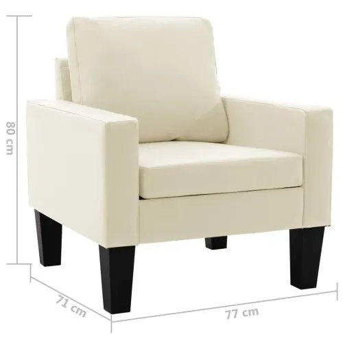 Фотьойл, кремав, изкуствена кожа ➤ топ цена ➤ sorbe.bg