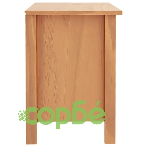 Нощно шкафче Hill 46x35x49,5 см борово дърво масив ➤ топ цена ➤ sorbe.bg
