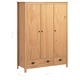Гардероб Hill Range с 3 врати, 127x50x170 см, бор масив
