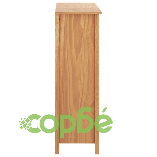 Гардероб с 2 врати Hill 99x45x137 см борово дърво масив ➤ топ цена ➤ sorbe.bg