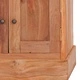 Ъглов бюфет 60x45x60 см тиково дърво масив 
