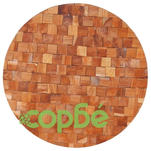 Маса за кафе, 60x60x35 см, тиково дърво масив ➤ топ цена ➤ sorbe.bg