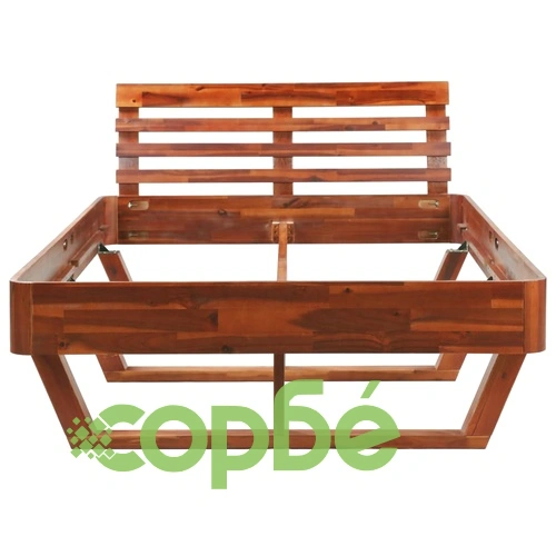 Рамка за легло, акациево дърво масив, 120х200 см ➤ топ цена ➤ sorbe.bg