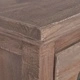 Бюфет с 3 чекмеджета, 60x30x75 см, тиково дърво масив