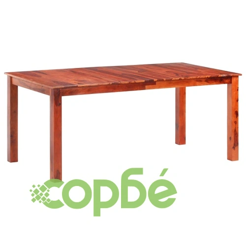 Трапезна маса 180x90x76 см масивно дърво ➤ топ цена ➤ sorbe.bg