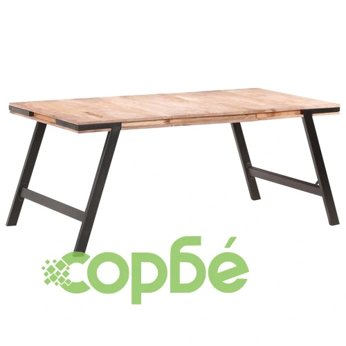 Трапезна маса, 180x90x76 см, мангово дърво масив ➤ топ цена ➤ sorbe.bg