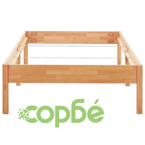 Рамка за легло, дъбов масив, 90x200 cм ➤ топ цена ➤ sorbe.bg