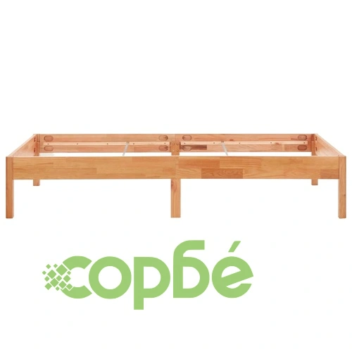 Рамка за легло, дъбов масив, 90x200 cм ➤ топ цена ➤ sorbe.bg