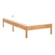 Рамка за легло, дъб масив, 100х200 см