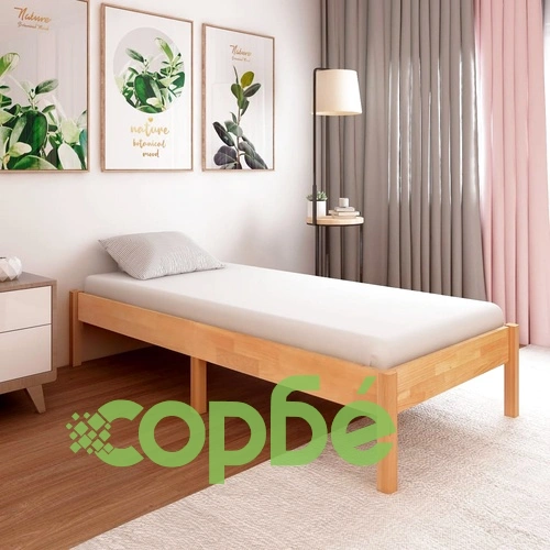 Рамка за легло, дъб масив, 100х200 см ➤ топ цена ➤ sorbe.bg