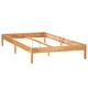 Рамка за легло, дъбов масив, 120x200 cм