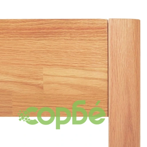 Рамка за легло, дъбов масив, 120x200 cм ➤ топ цена ➤ sorbe.bg