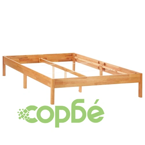 Рамка за легло, дъбов масив, 140x200 cм ➤ топ цена ➤ sorbe.bg