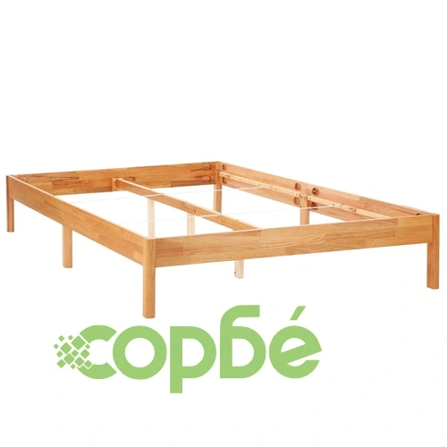 Рамка за легло, дъбов масив, 160x200 cм ➤ топ цена ➤ sorbe.bg