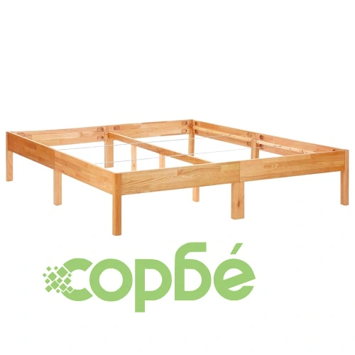 Рамка за легло, дъбов масив, 180x200 cм ➤ топ цена ➤ sorbe.bg