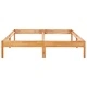 Рамка за легло, дъбов масив, 180x200 cм