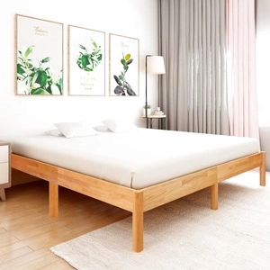 Рамка за легло, дъбов масив, 180x200 cм