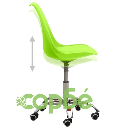 Офис столове, 2 бр, зелени, изкуствена кожа ➤ топ цена ➤ sorbe.bg