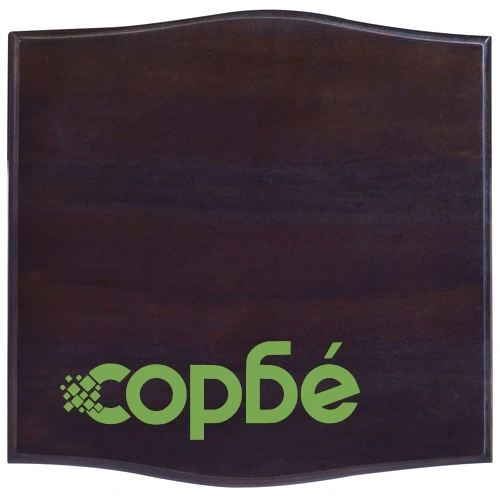 Нощно шкафче, светлочерно кафе, махагоново дърво масив ➤ топ цена ➤ sorbe.bg