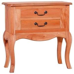 Странична маса, 60x30x60 см, махагон масив