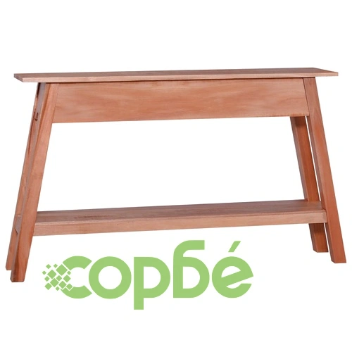 Конзолна маса, 120x30x75 см, махагон масив ➤ топ цена ➤ sorbe.bg