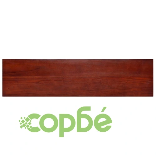 Конзолна маса, класическо кафяво, 120x30x75 см, махагон масив ➤ топ цена ➤ sorbe.bg