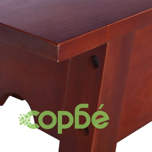 Конзолна маса, класическо кафяво, 120x30x75 см, махагон масив ➤ топ цена ➤ sorbe.bg