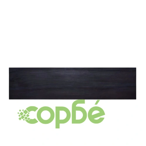 Конзолна маса, черна, 120x30x75 см, махагон масив ➤ топ цена ➤ sorbe.bg