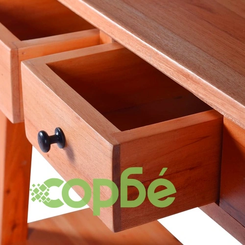 Конзолна маса, 90x30x75 см, махагон масив ➤ топ цена ➤ sorbe.bg