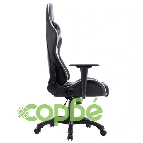 Геймърски стол с LED осветление, черен, изкуствена кожа ➤ топ цена ➤ sorbe.bg