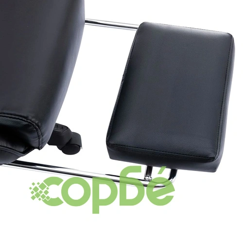 Геймърски стол с подложка за крака и LED, изкуствена кожа ➤ топ цена ➤ sorbe.bg