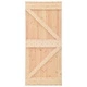 Врата, 80x210 см, борово дърво масив