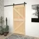 Врата, 80x210 см, борово дърво масив