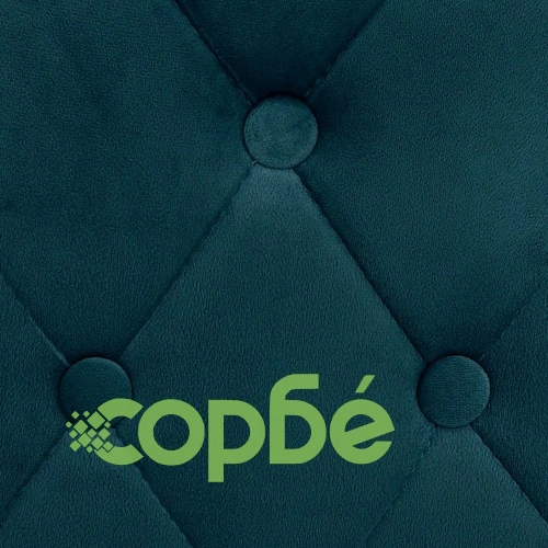 Бар столове, 2 бр, сини, кадифе ➤ топ цена ➤ sorbe.bg