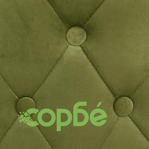 Бар табуретки, 2 бр, светлозелени, кадифе ➤ топ цена ➤ sorbe.bg