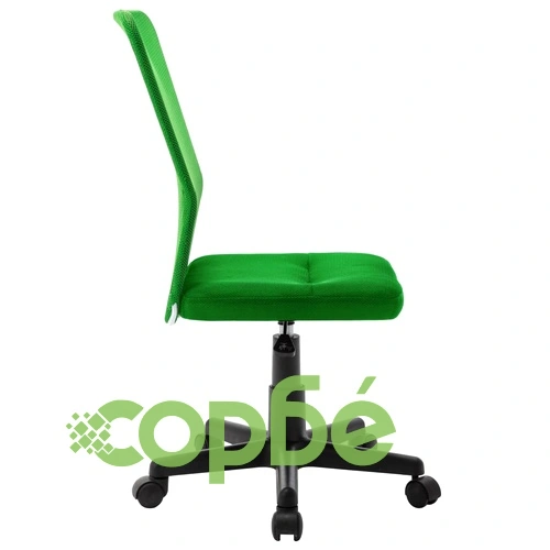 Офис стол, зелен, 44x52x100 см, мрежест плат ➤ топ цена ➤ sorbe.bg