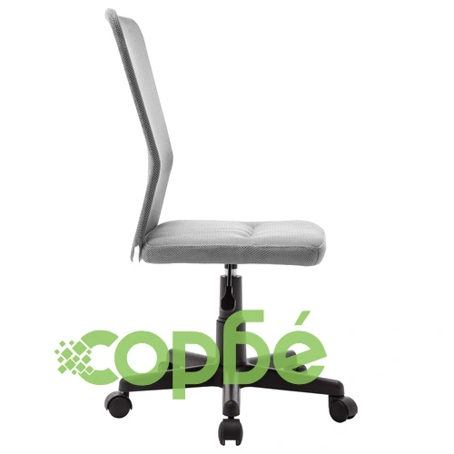 Офис стол, сив, 44x52x100 см, мрежест плат ➤ топ цена ➤ sorbe.bg