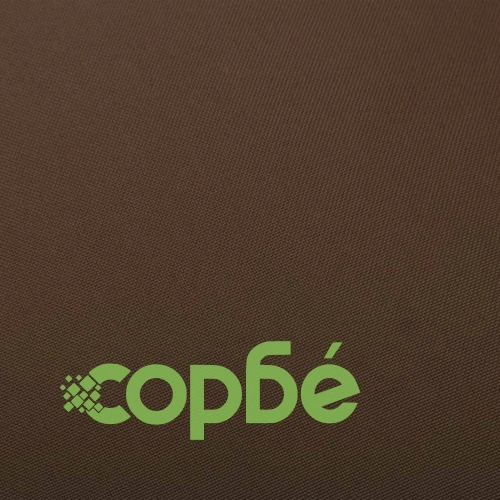 Люлеещ се стол, кафяв, текстил ➤ топ цена ➤ sorbe.bg