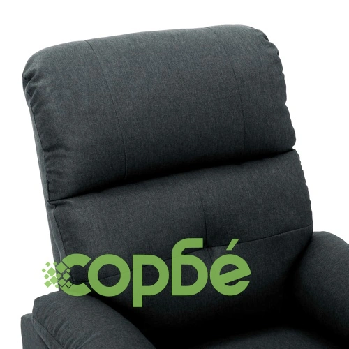 Масажен стол, тъмносив, текстил ➤ топ цена ➤ sorbe.bg