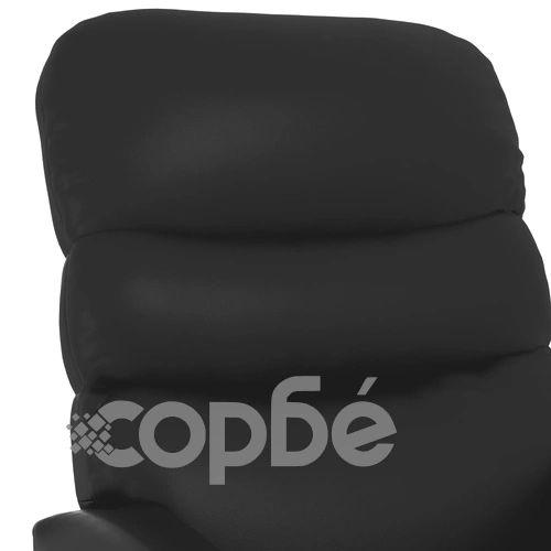 Масажен стол, черен, изкуствена кожа ➤ топ цена ➤ sorbe.bg