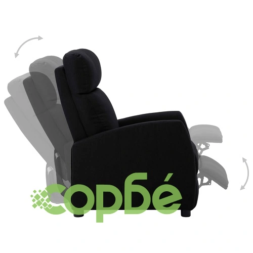 Наклоняем стол, черен, текстил ➤ топ цена ➤ sorbe.bg