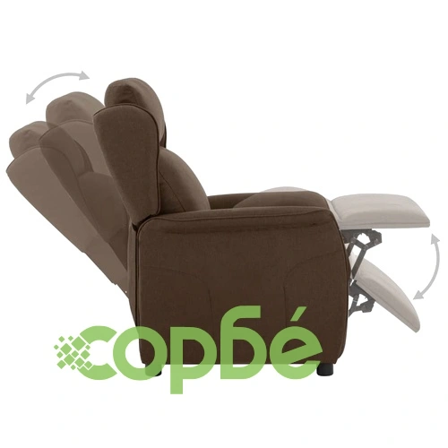 Стол наклоняем, кафяв, текстил ➤ топ цена ➤ sorbe.bg